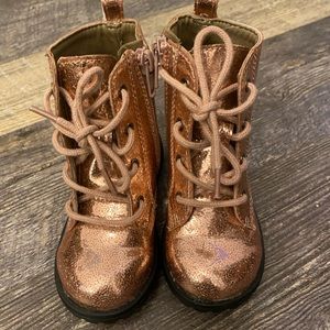 Pink Sparkly Gap Boots NWOT